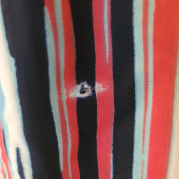 Chic Striped Maxi Dress in Coral, Navy, and White - Picture 5 of 7